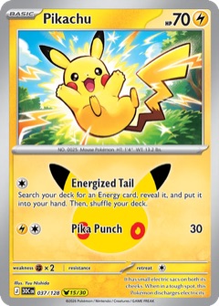 Pikachu 15/30 from 30th Celebration, art by Yuu Nishida