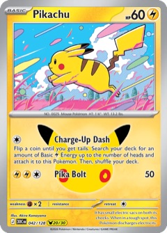 Pikachu 20/30 from 30th Celebration, art by Akira Komayama
